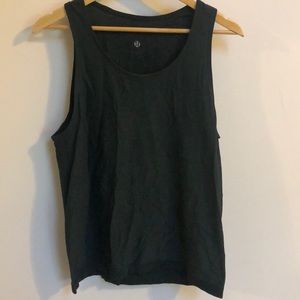 Men’s Lululemon dark green tank top